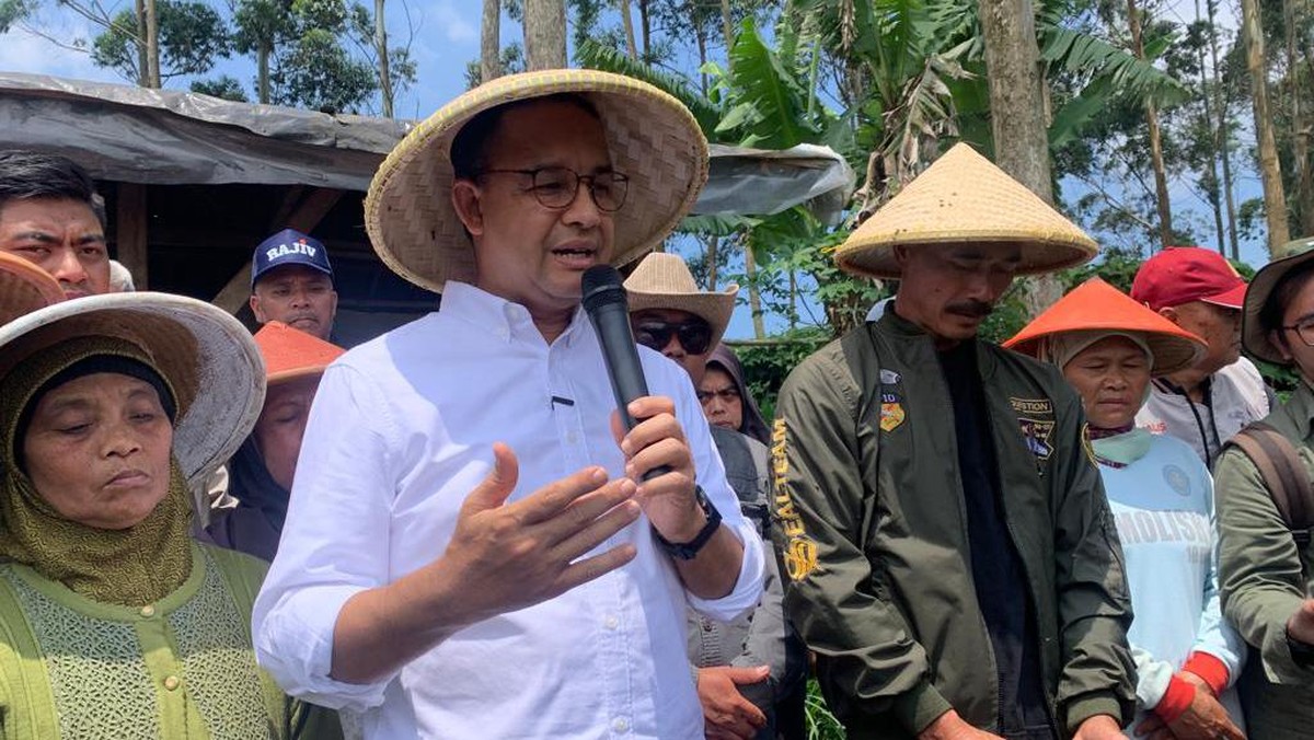 Anies Tegaskan Tak Akan Fokus Kerjakan Food Estate Garapan Jokowi