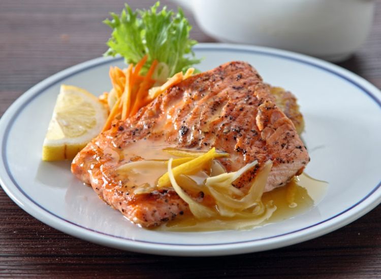 Resep Salmon Steak Saus Lemon Ala Restoran Tiktak Id