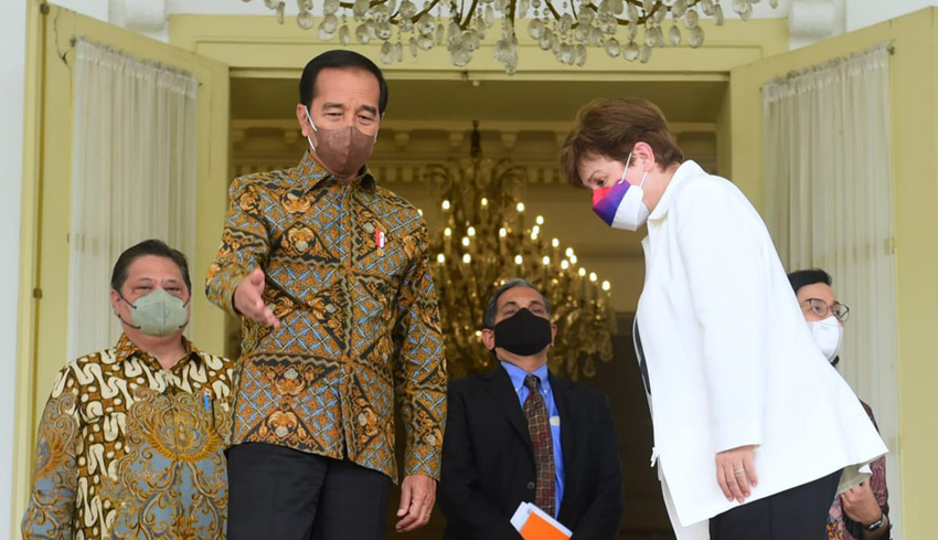 Delegasi IMF Puji Jokowi Dan Banggakan Pencapaian Indonesia - TIKTAK.ID